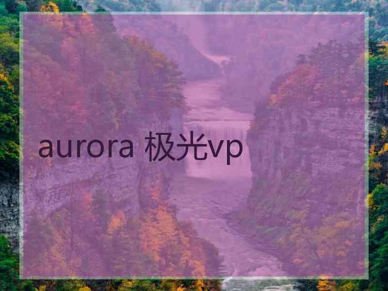 aurora 极光vp