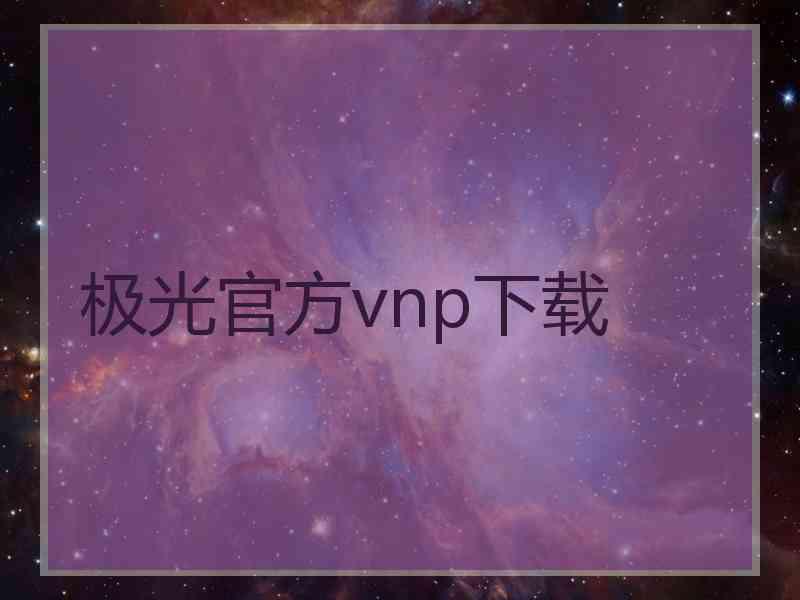 极光官方vnp下载