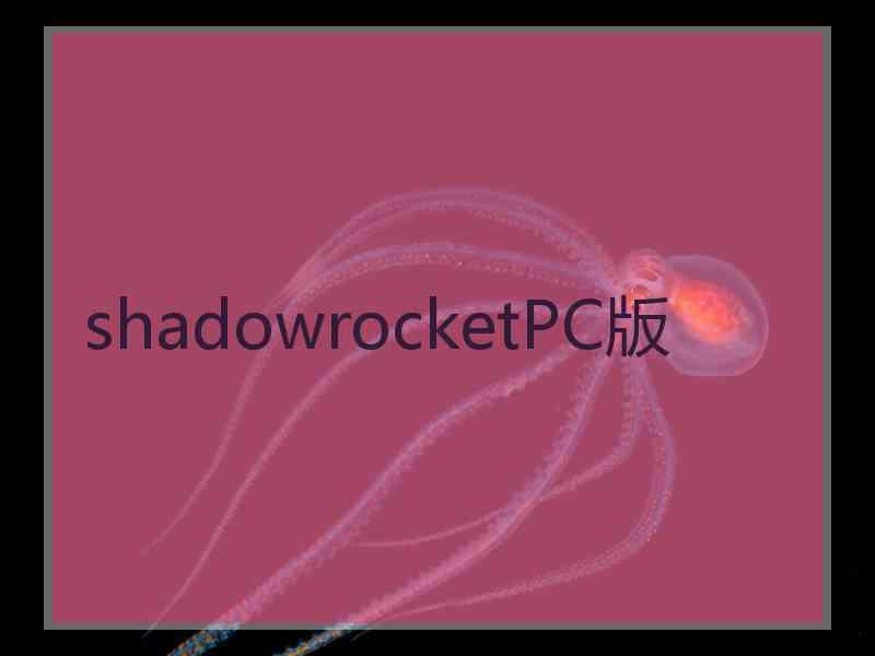 shadowrocketPC版