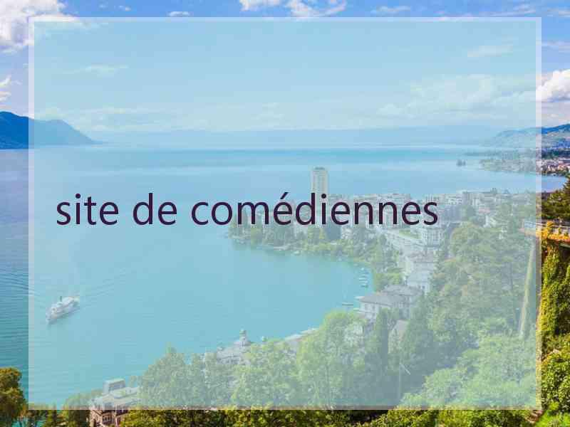 site de comédiennes