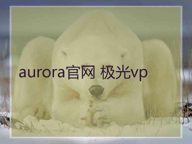 aurora官网 极光vp