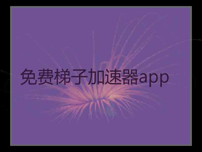 免费梯子加速器app