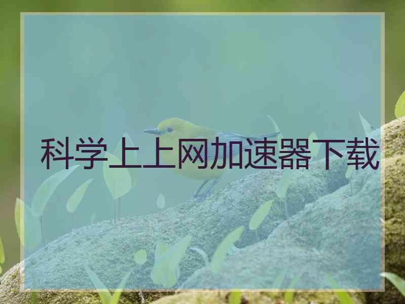 科学上上网加速器下载