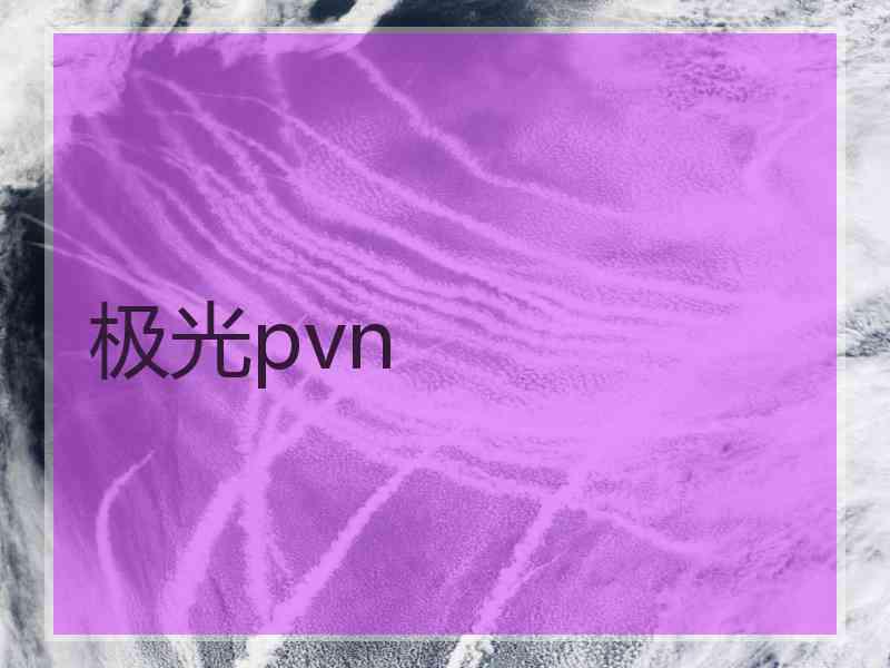 极光pvn