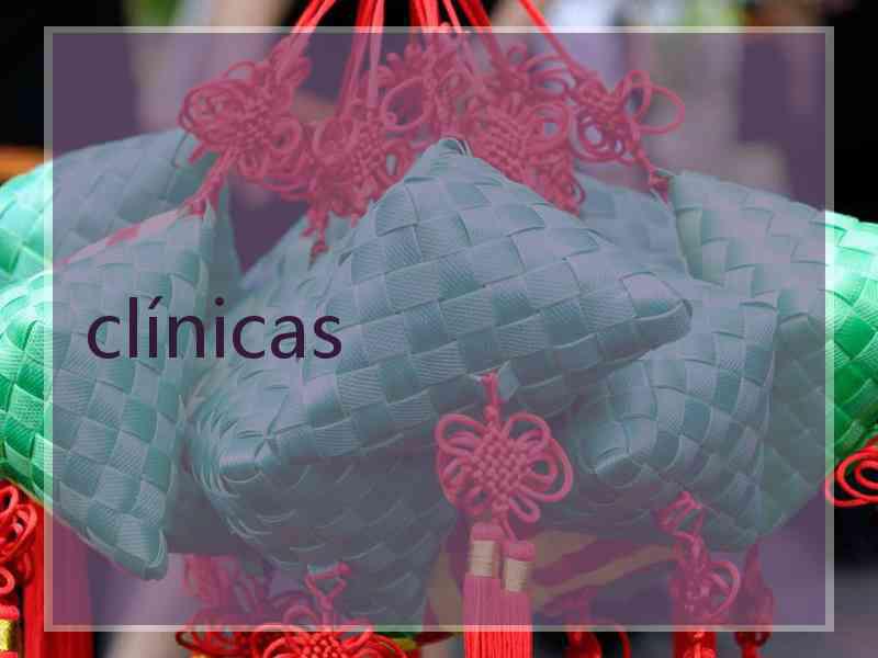 clínicas