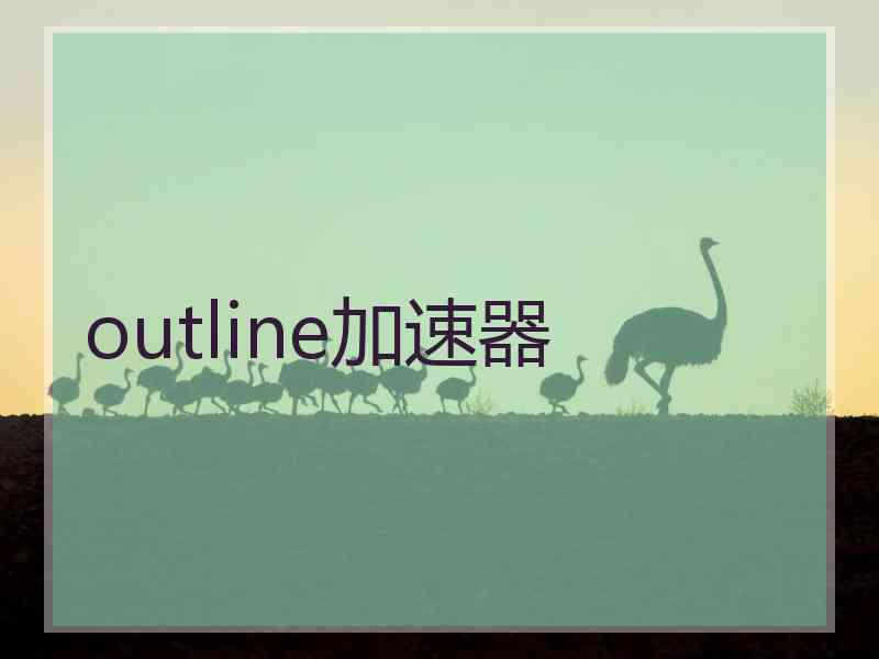 outline加速器