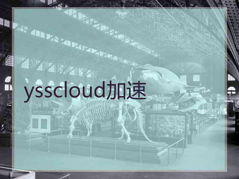 ysscloud加速