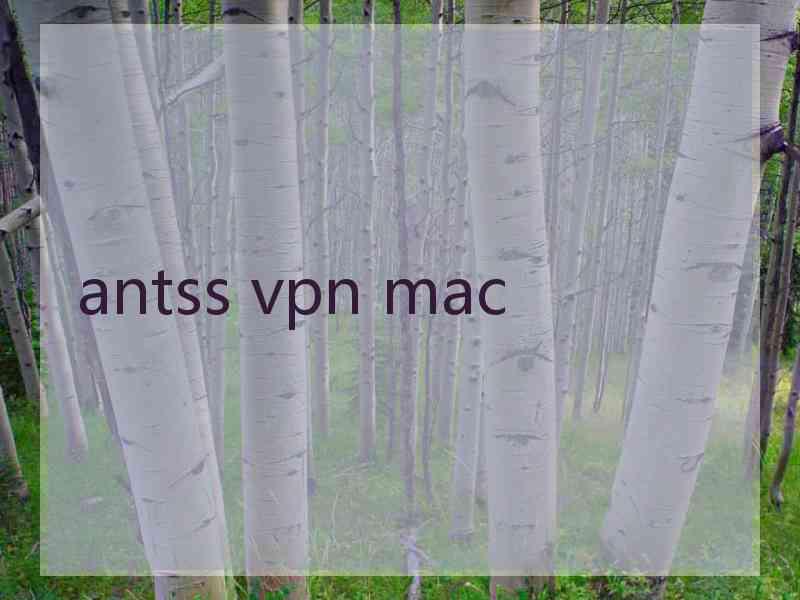 antss vpn mac