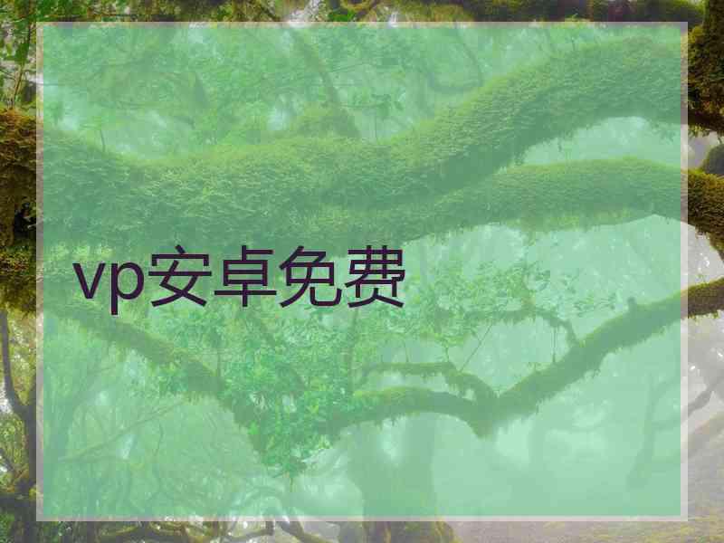 vp安卓免费