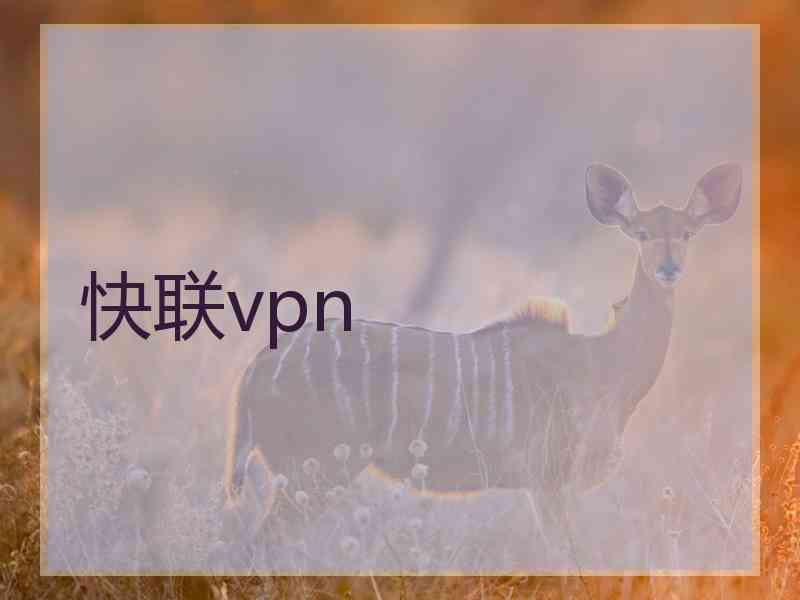 快联vpn