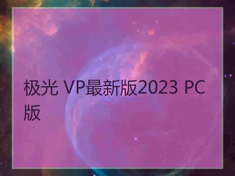 极光 VP最新版2023 PC版